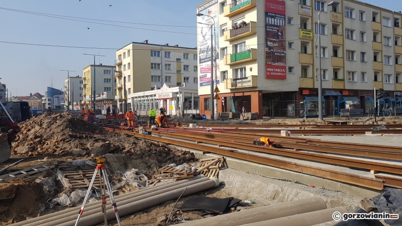 5/19 Prace na skrzyżowaniu Sikorskiego - Chrobrego