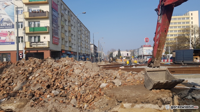9/19 Prace na skrzyżowaniu Sikorskiego - Chrobrego