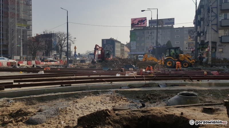 11/19 Prace na skrzyżowaniu Sikorskiego - Chrobrego