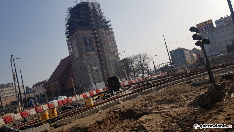 18/19 Prace na skrzyżowaniu Sikorskiego - Chrobrego