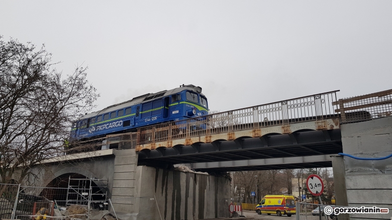 3/7 Próby obciążeniowe na estakadzie kolejowej
