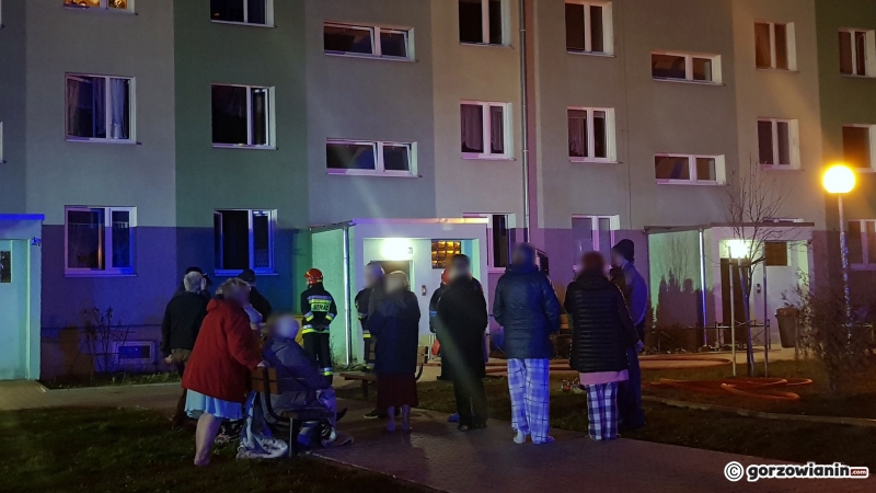 5/8 Pożar mieszkania przy ul. Czereśniowej
