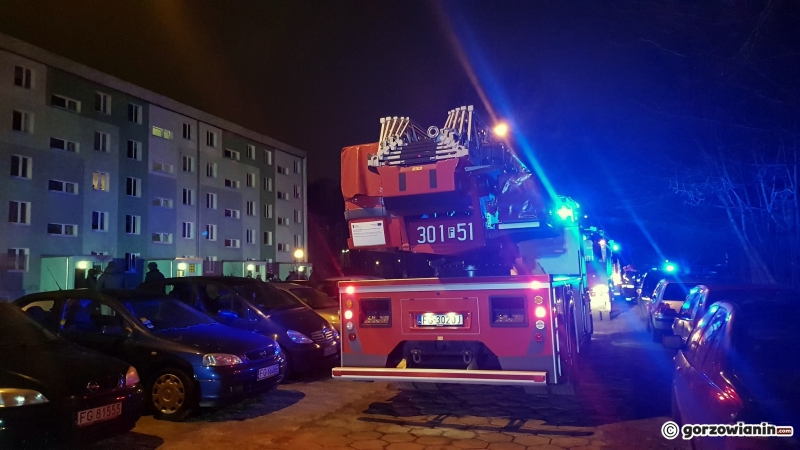 8/8 Pożar mieszkania przy ul. Czereśniowej