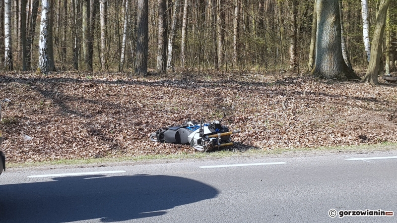 3/8 Wypadek z udziałem motocyklisty