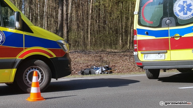 6/8 Wypadek z udziałem motocyklisty