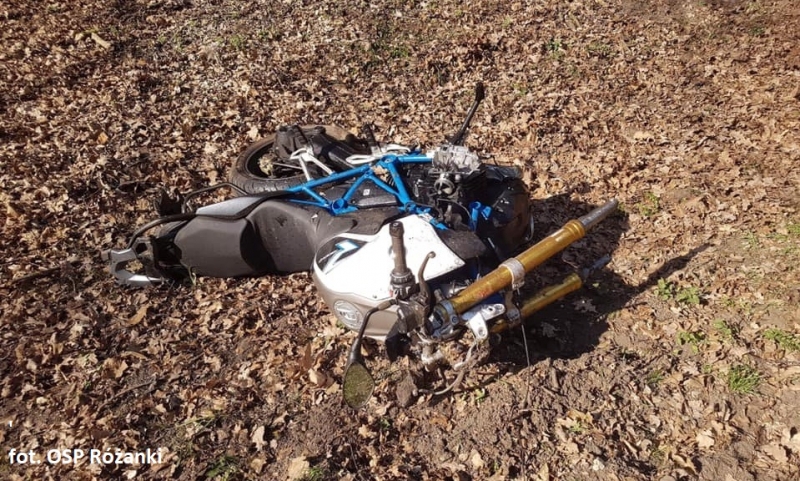 7/8 Wypadek z udziałem motocyklisty