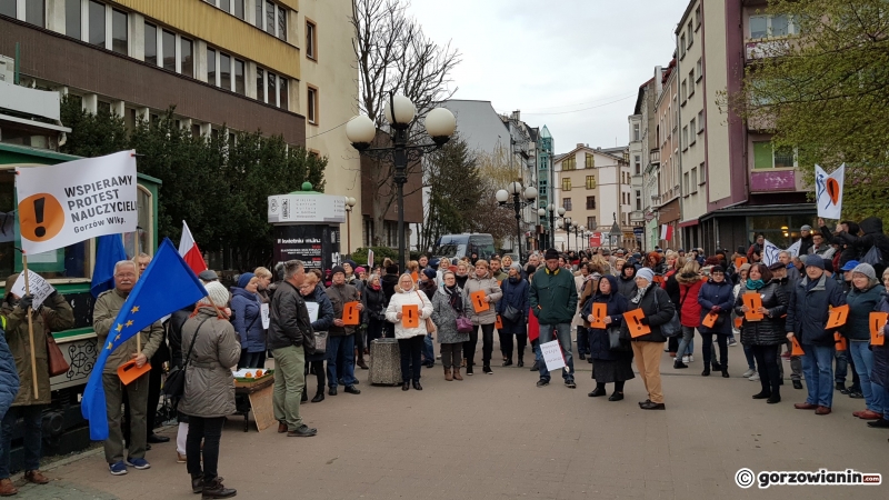 5/14 Manifestacja popierająca protest nauczycieli