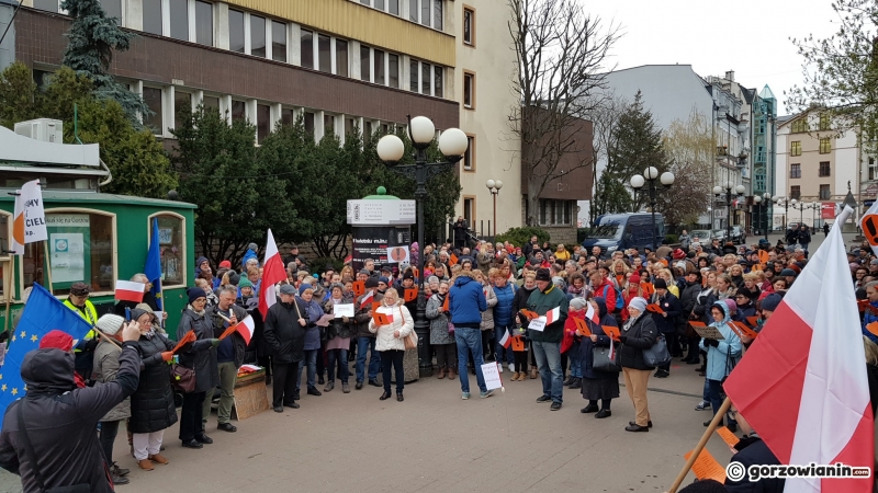 10/14 Manifestacja popierająca protest nauczycieli