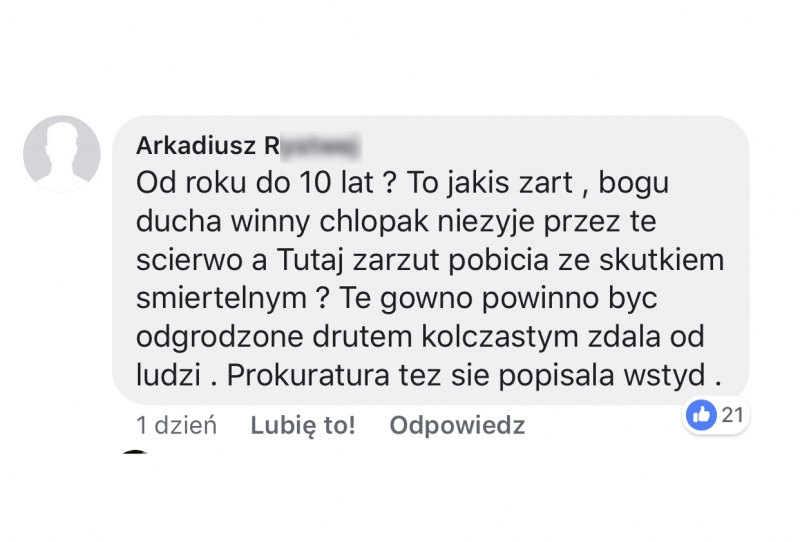 2/7 Komentarze po zdarzeniu w Gorzowie
