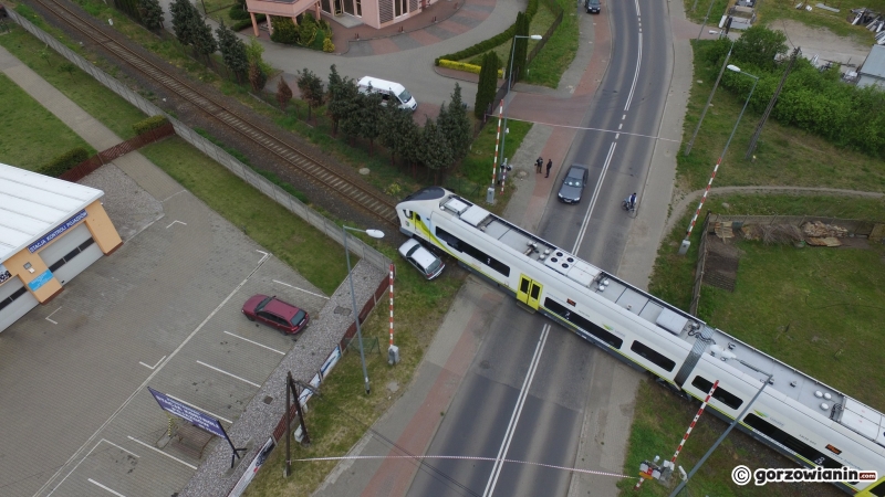 3/8 Wypadek na przejeździe kolejowym