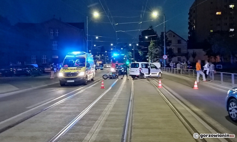 6/6 Zderzenie motocyklisty z fordem