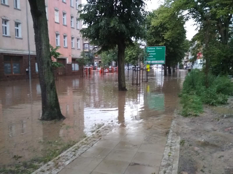 8/16 Zalany Gorzów na zdjęciach od czytelników