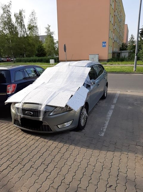 8/19 Samochody zabezpieczone przed gradem