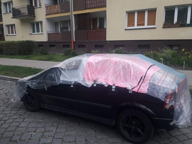 11/19 Samochody zabezpieczone przed gradem