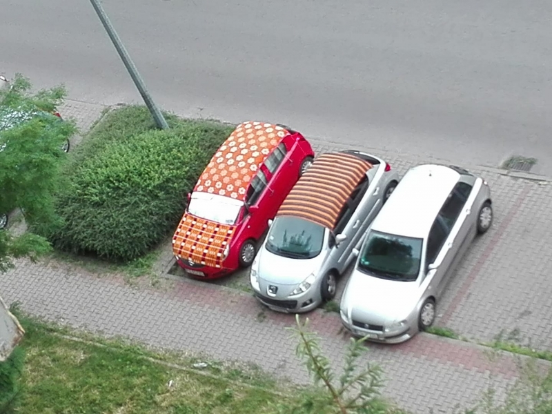 13/19 Samochody zabezpieczone przed gradem