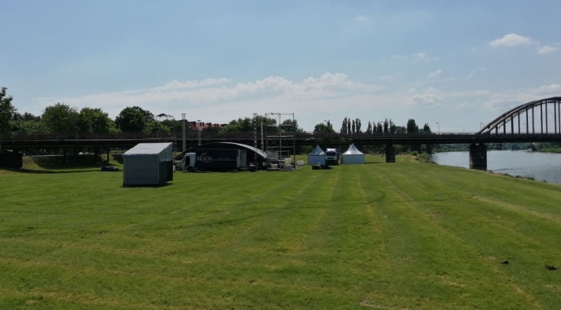 4/4 Budowa sceny na Dni Gorzowa