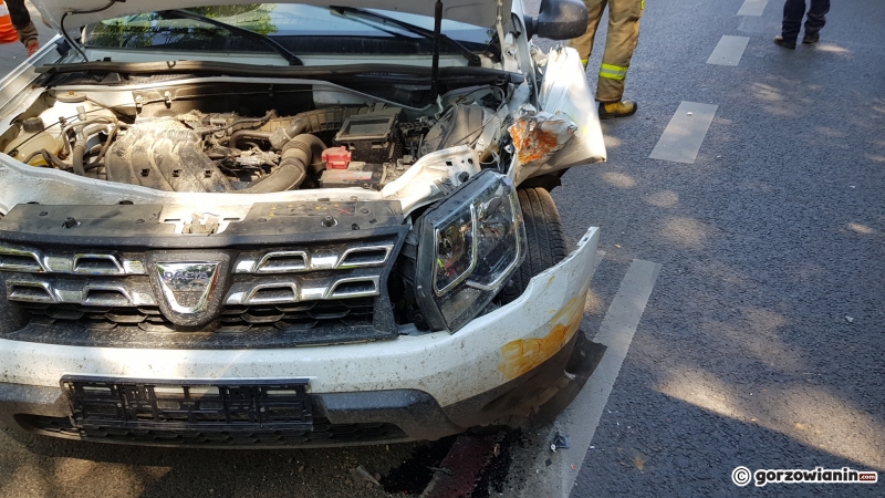 9/14 Wypadek autobusu MZK i dwóch aut