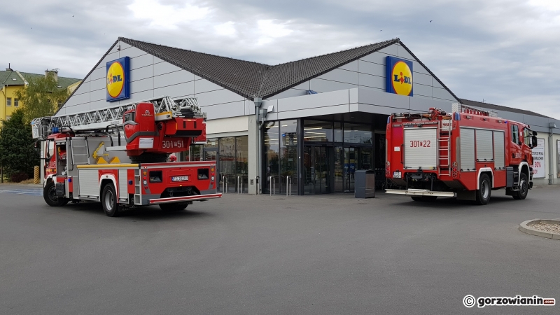 3/6 Zadymienie w Lidlu na Maczka