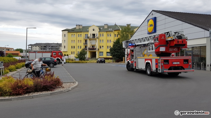 6/6 Zadymienie w Lidlu na Maczka