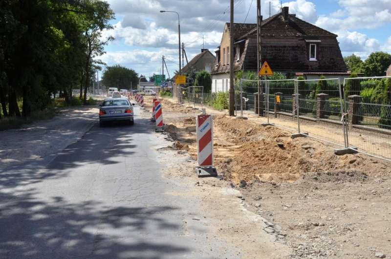 6/17 Postęp prac na Kostrzyńskiej