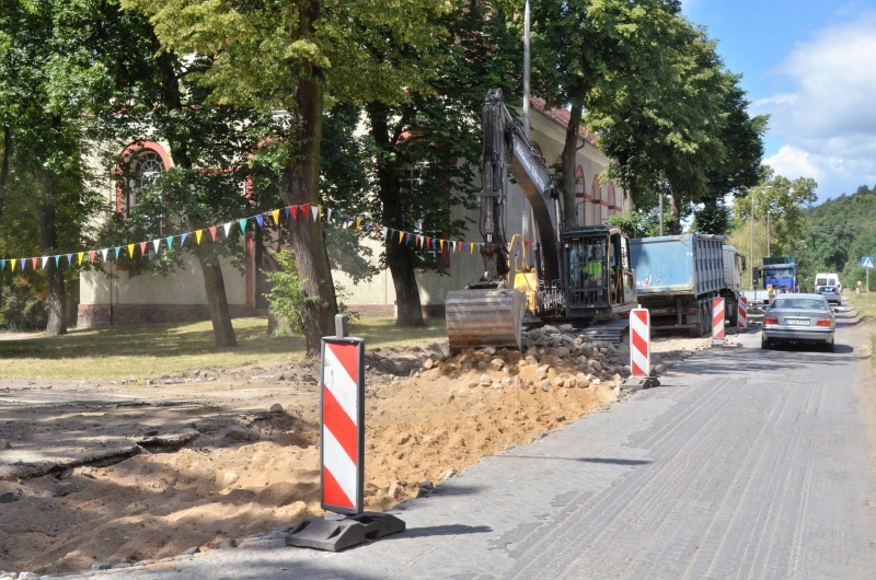 8/17 Postęp prac na Kostrzyńskiej