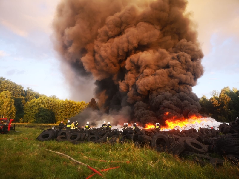 14/17 Pożar w Wojcieszycach