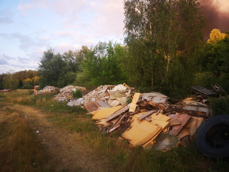 15/17 Pożar w Wojcieszycach