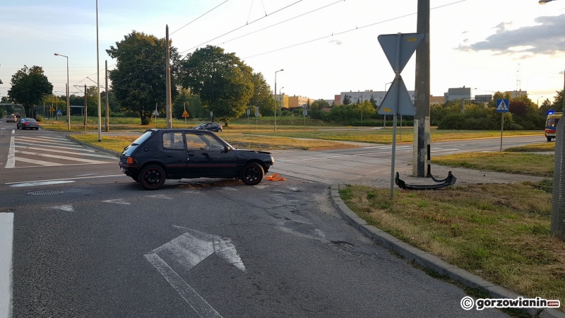 1/5 Wypadek na rondzie Gdańskim