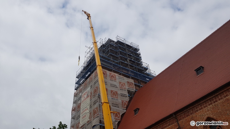 6/10 Prace na wieży katedry