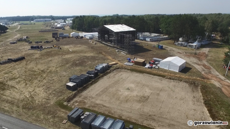 2/6 Rośnie festiwalowe miasteczko Pol'and'Rock 