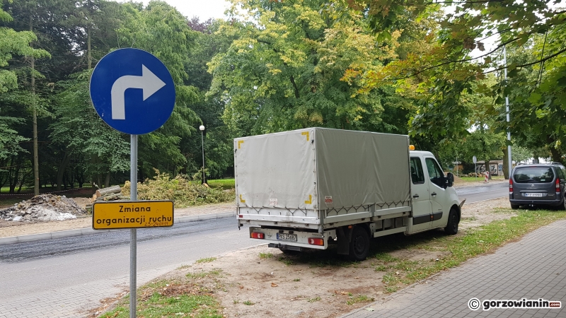 3/9 Trwają prace na Piłsudskiego