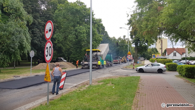 9/9 Trwają prace na Piłsudskiego