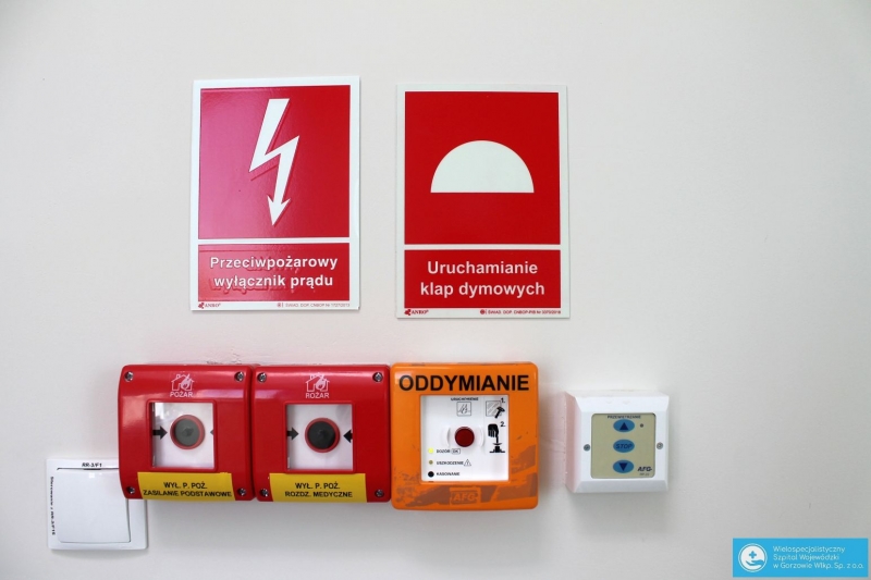 5/6 Zniszczone czujki w szpitalu