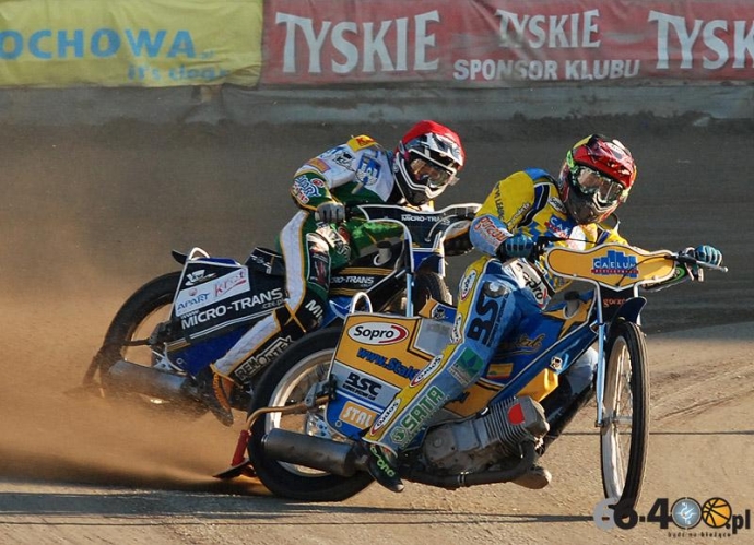 70/145 Włókniarz Częstochowa - Caelum Stal Gorzów 46:44