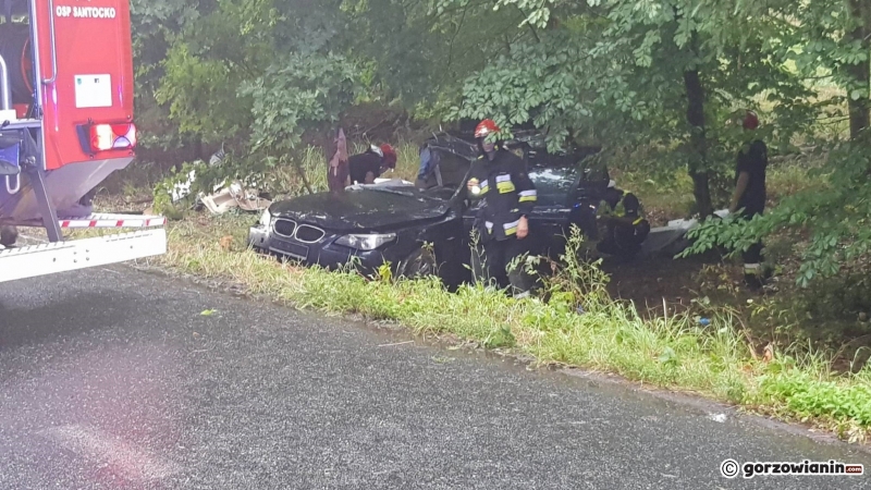 2/7 Wypadek BMW na starej trójce