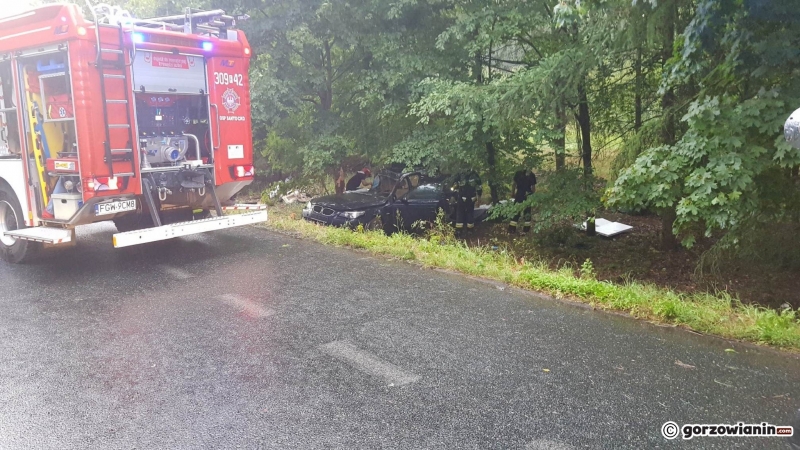 3/7 Wypadek BMW na starej trójce