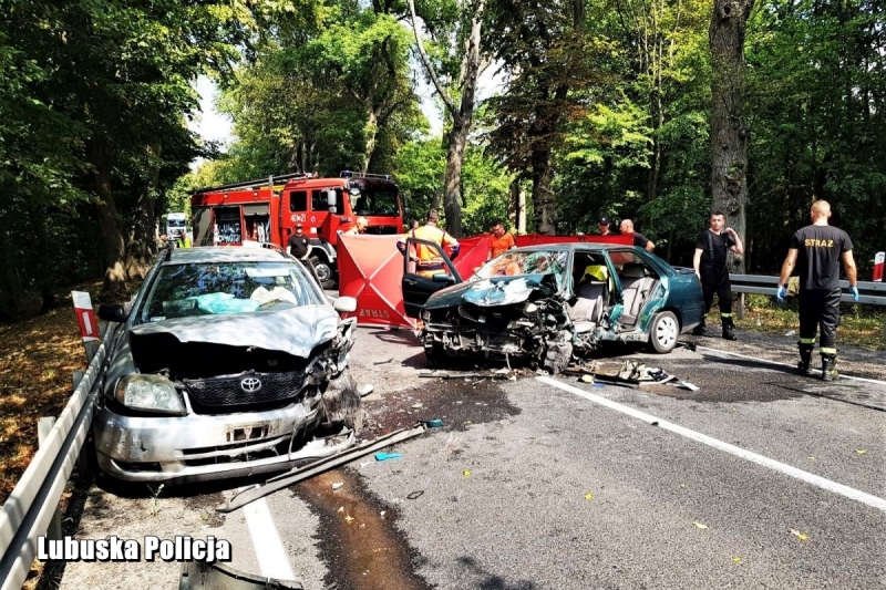 1/3 Śmiertelny wypadek koło Strzelec Krajeńskich