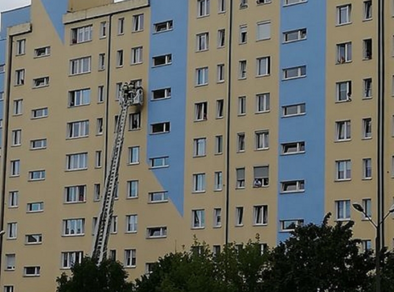 5/7 Pożar mieszkania na Marcinkowskiego