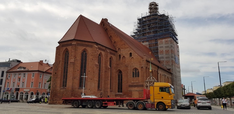 5/5 Prace na wieży katedry