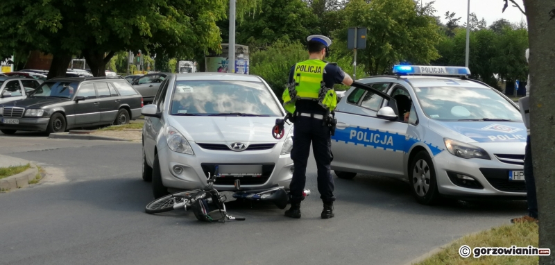 4/5 Potrącenie rowerzysty na Wróblewskiego