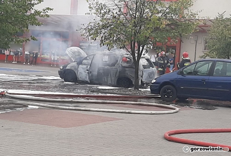 2/7 Pożar chryslera i BMW