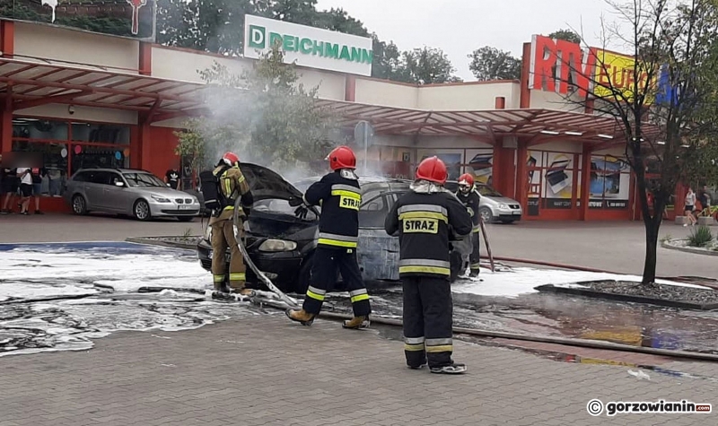 3/7 Pożar chryslera i BMW