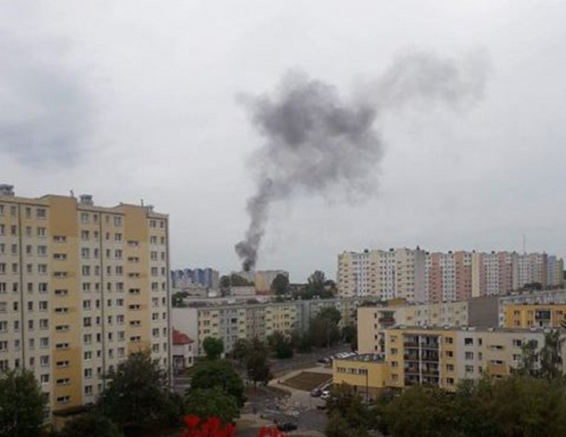 6/7 Pożar chryslera i BMW