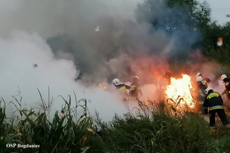 3/10 Pożar słomy w Łupowie