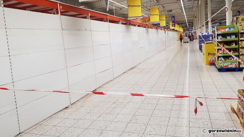 5/6 Tesco na Górczyńskiej w trakcie przebudowy