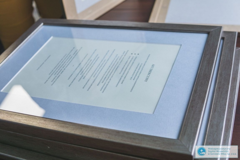 3/15 Akt erekcyjny pod budowę nowego pawilonu medycznego