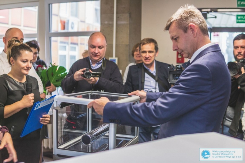 12/15 Akt erekcyjny pod budowę nowego pawilonu medycznego