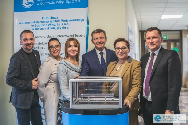 15/15 Akt erekcyjny pod budowę nowego pawilonu medycznego