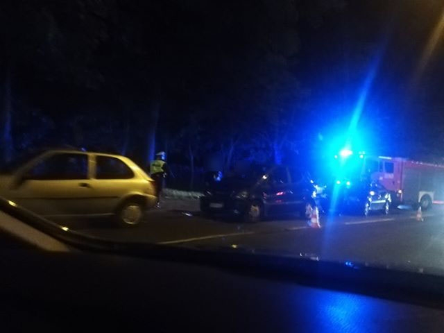 6/6 Zderzenie 4 aut przy Szczecińskiej