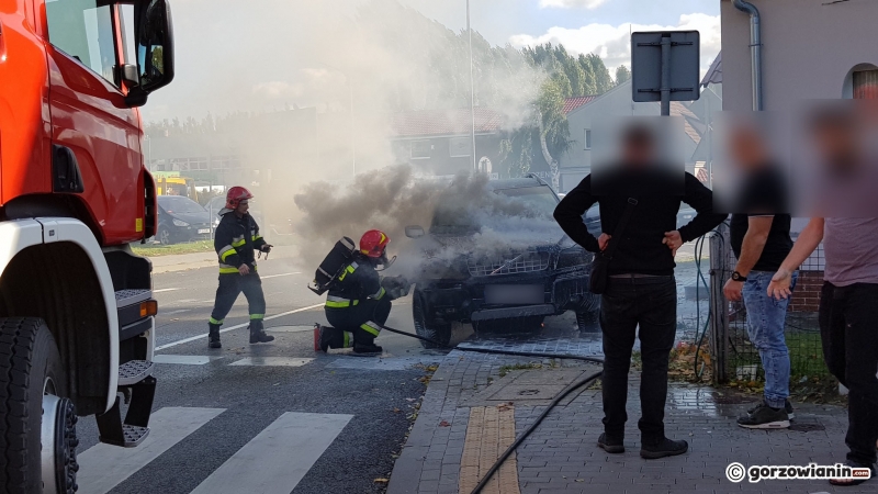 7/7 Pożar komory silnika w volvo